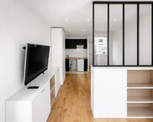 Location Studio Meublé – 24m² – Lamarck