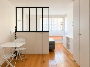 Location Studio Meublé – 23m² – Lamarck